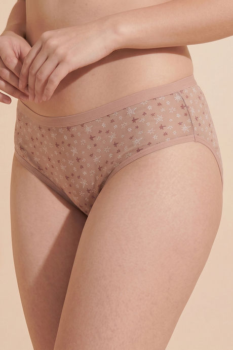 Zivame Medium Rise Full Coverage Hipster Panty (Pack of 3) - Multicolor — image 12